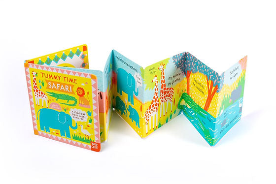 Concertina Book for Belly Time - Safari