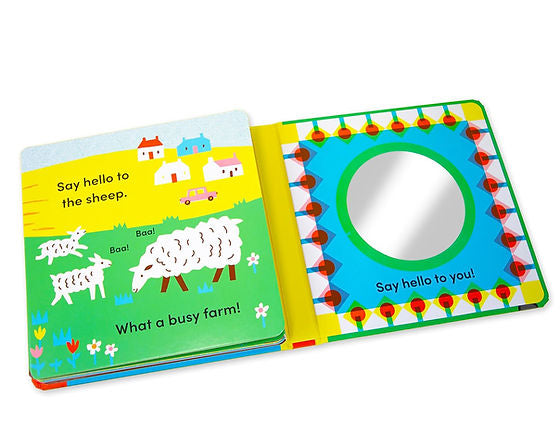 Concertina book for belly time - Chava