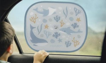 Car Sunshades | Ocean Dreams Blue