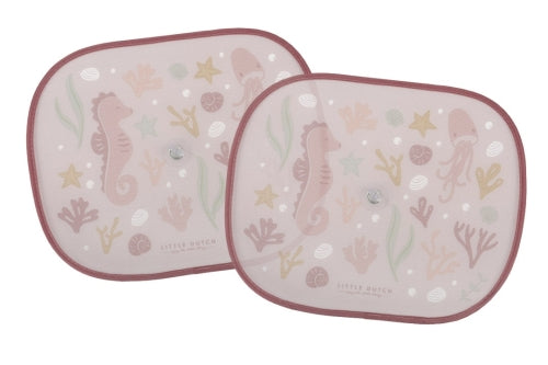 Car Sunshades | Ocean Dreams Pink