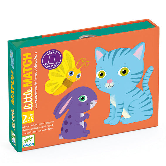 Cards for toddlers - shape and color matching