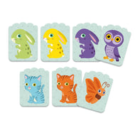 Cards for toddlers - shape and color matching
