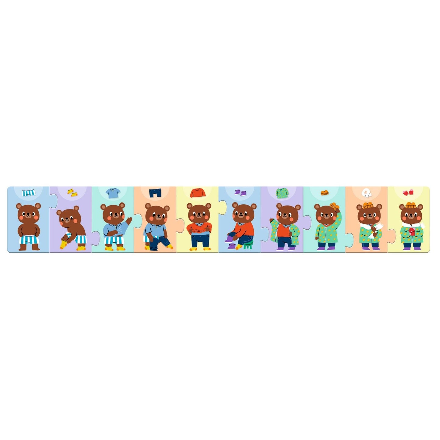 Order puzzle - how to dress?