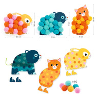 Craft for Toddlers - Fluffy Puppies