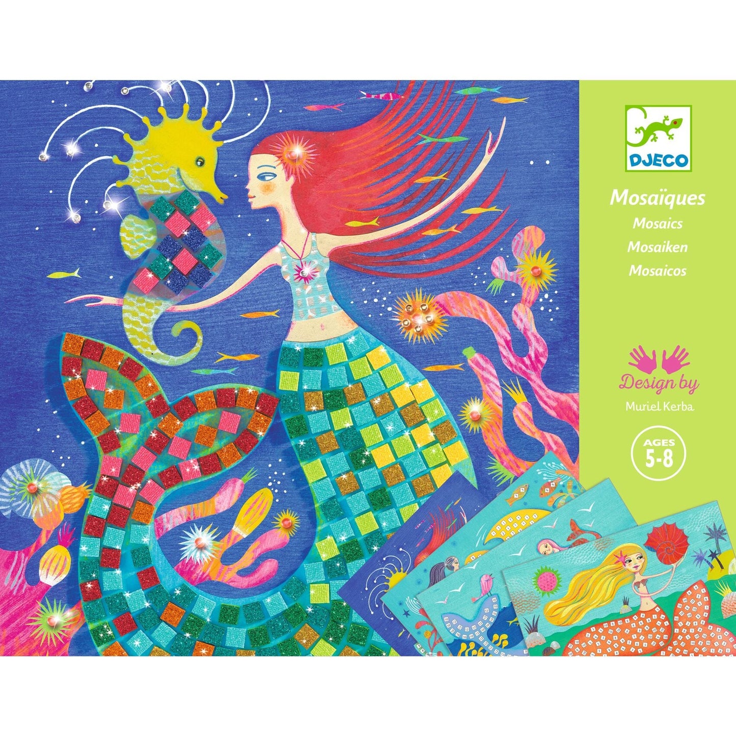 מוזאיקה נצנצים - שירת הסירנות
