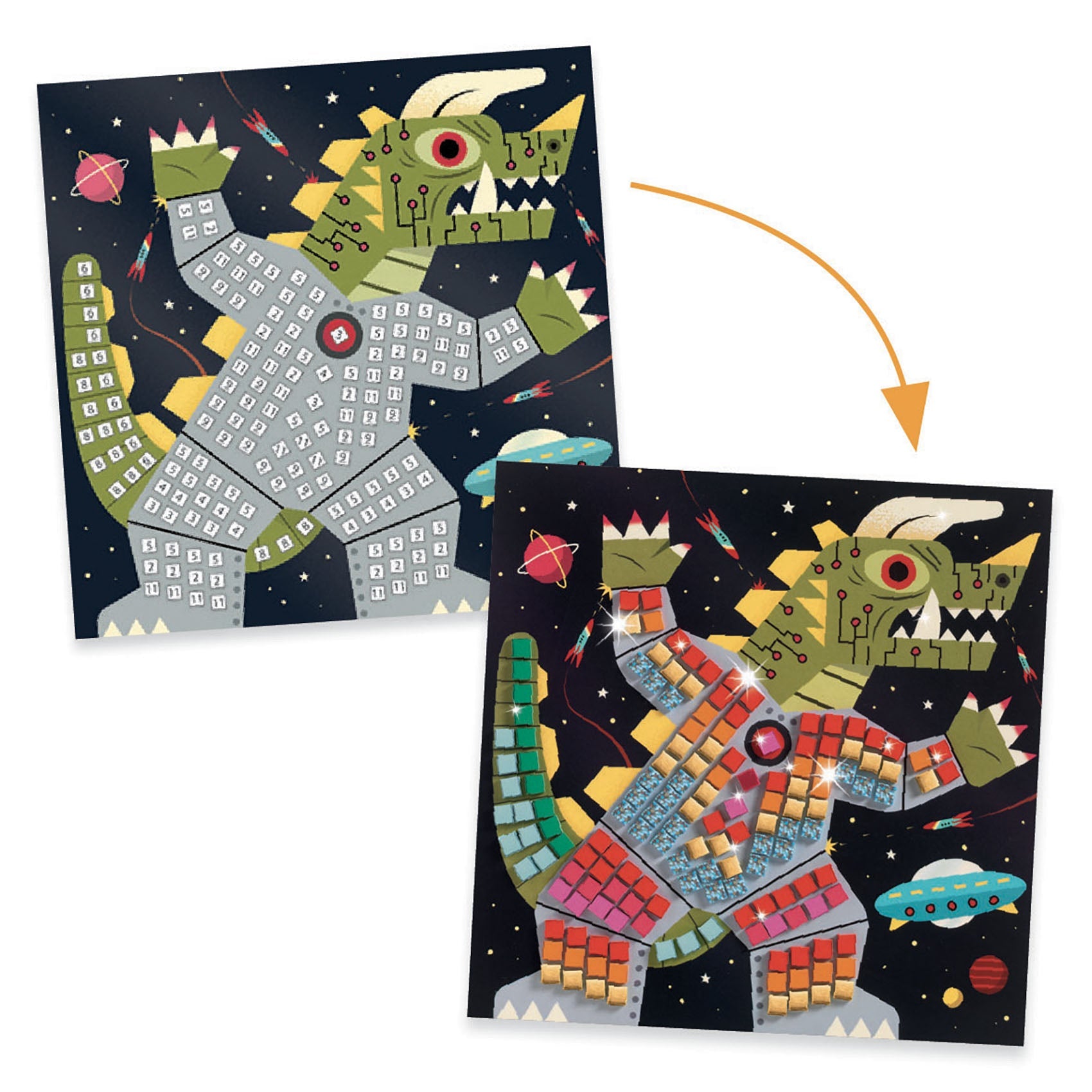 Mosaic Craft - Space Battles