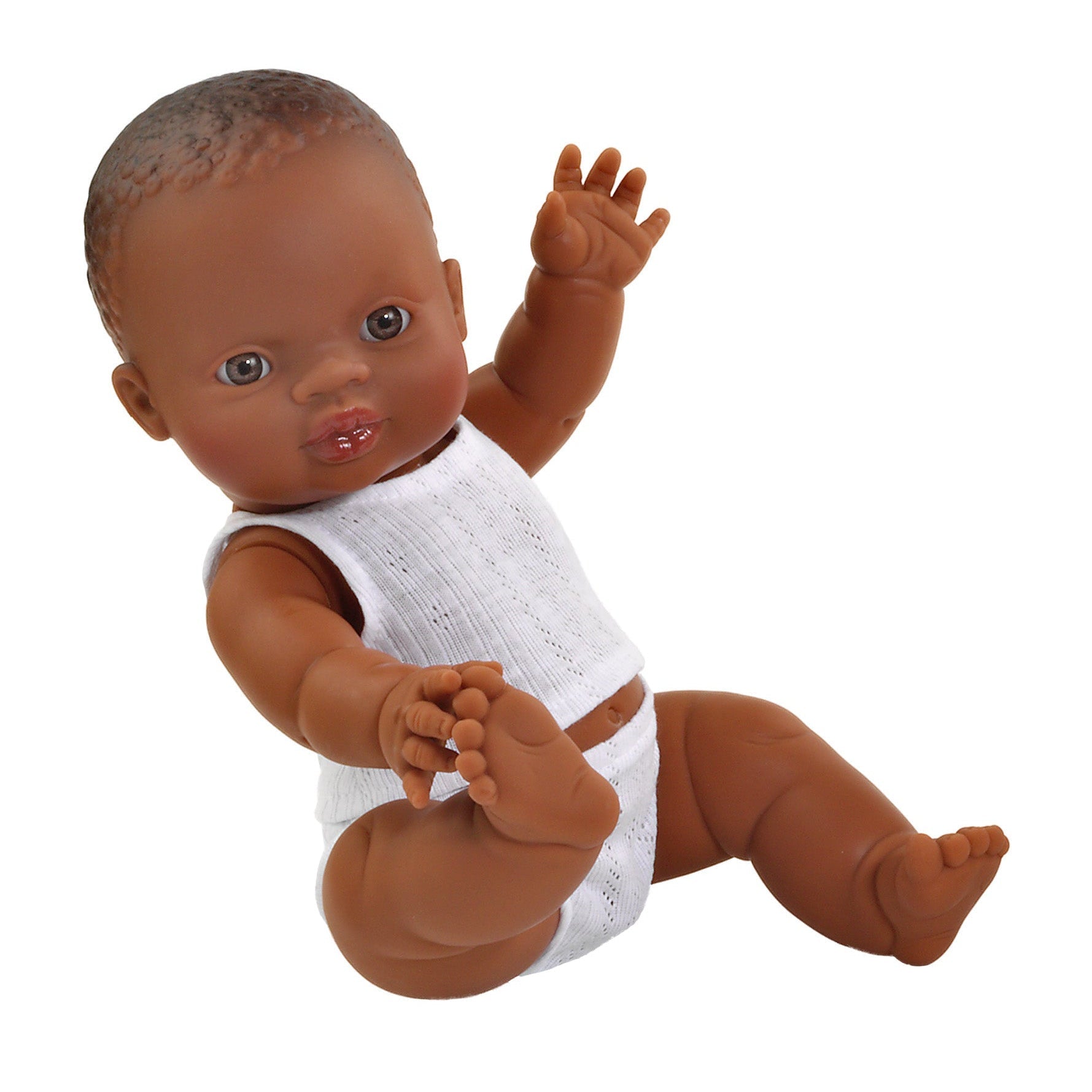 Doll - Gordy (Boy) Dark, Wearing White Pajamas