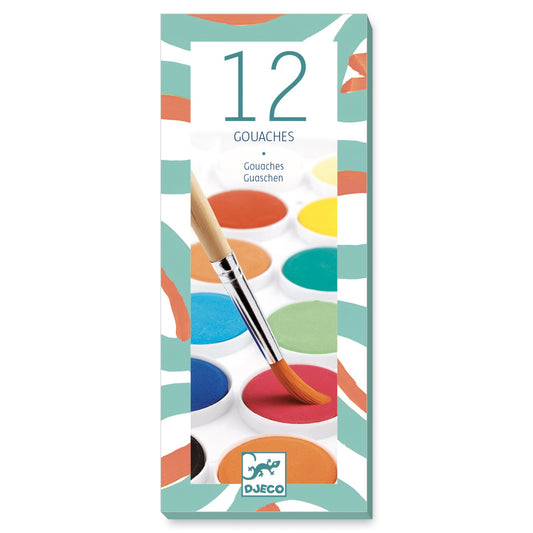יצירת חומרים - 12 צבעים של מים