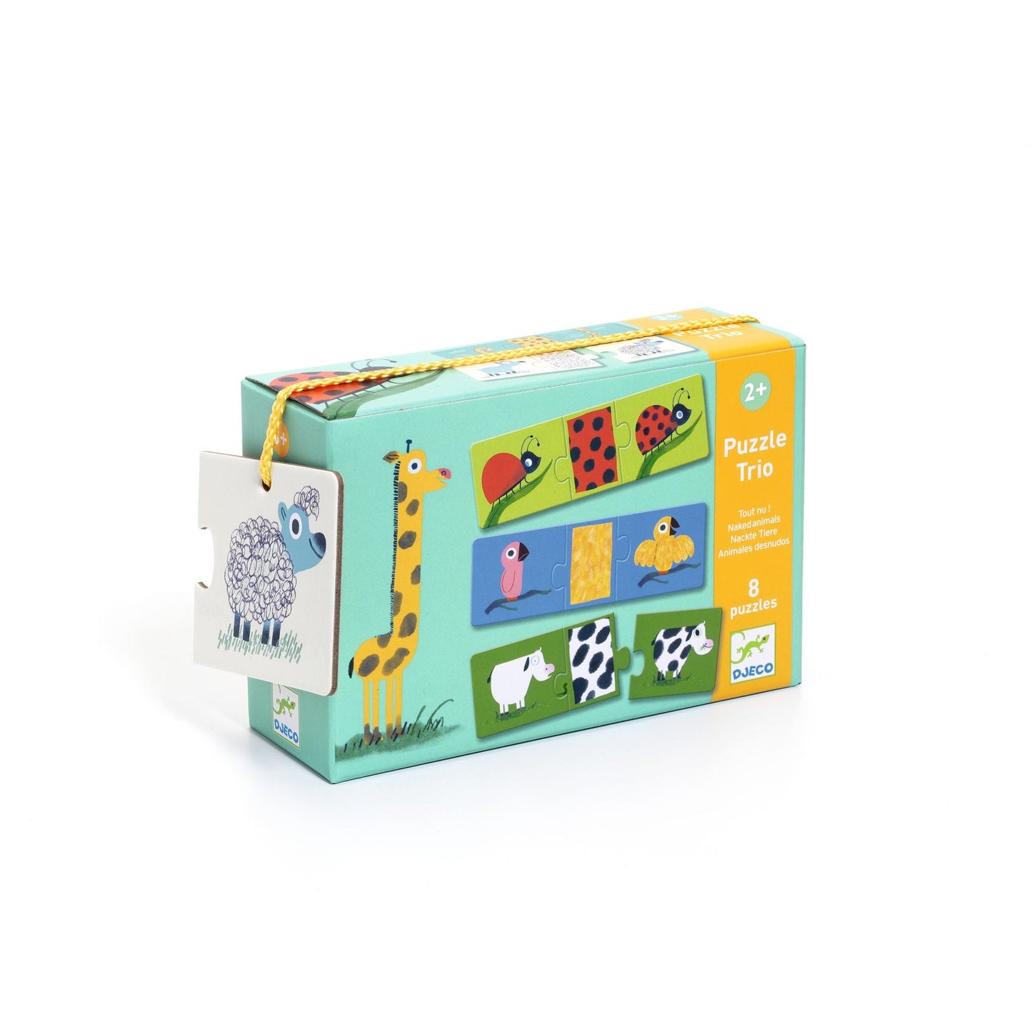 Trio Puzzle - Animals Getting Dressed