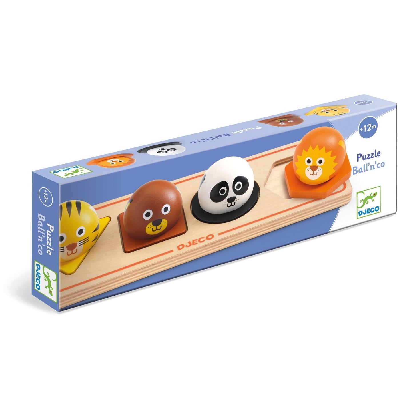 Wooden Puzzle - Spherical Animals