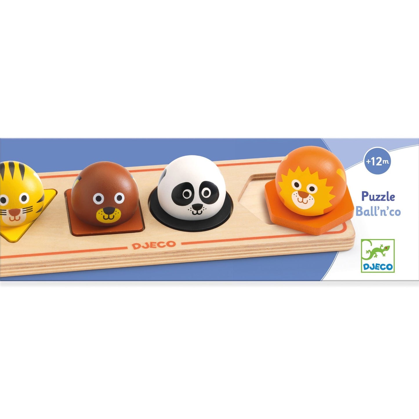 Wooden Puzzle - Spherical Animals