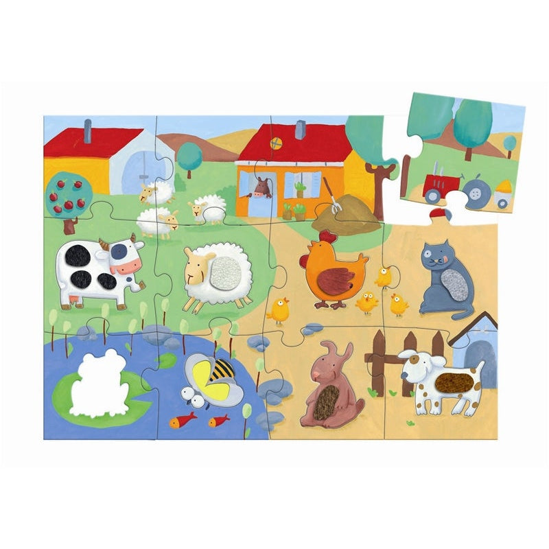 Farm Animals Puzzle - Tactile