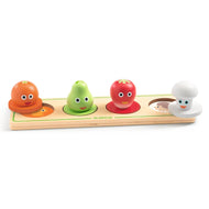 Wooden Puzzle - Veggie and Friends