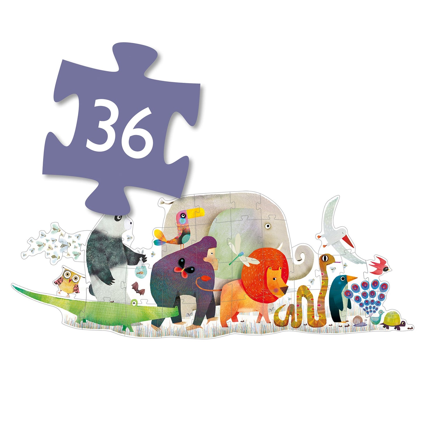 Floor Puzzle - Animal Parade
