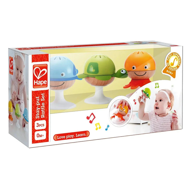 ערכת רעשנים Hape Put-Stay