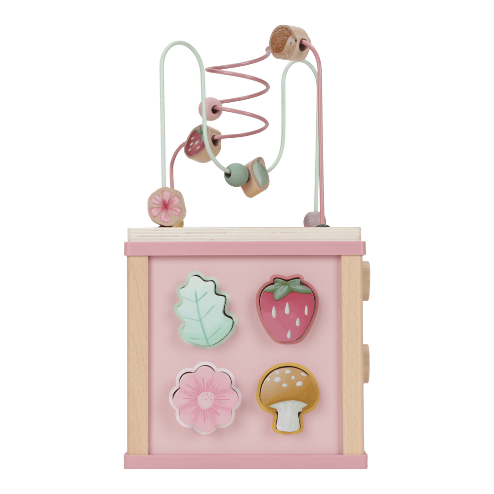 Wooden Activity Cube | Fairy Garden