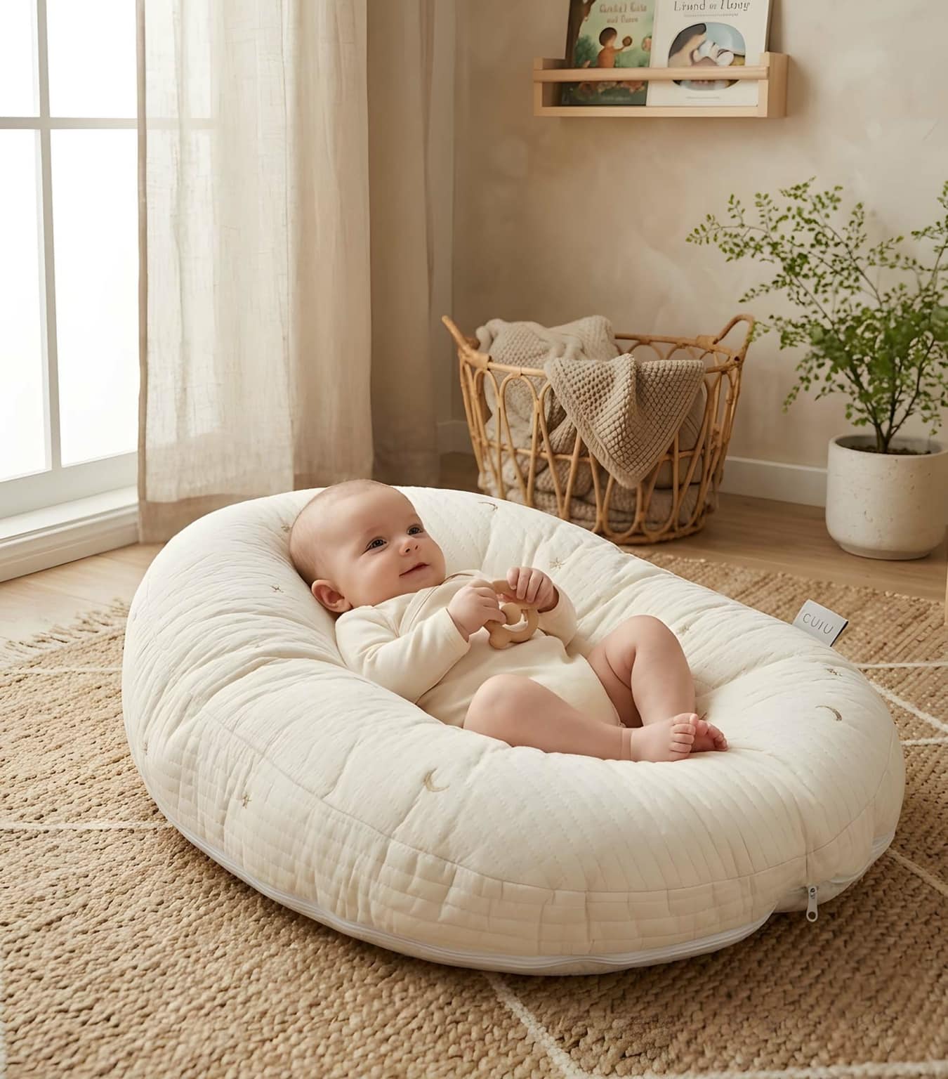 Baby Lounging Pillow / Pouf