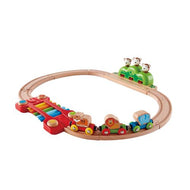 Wooden Monkey Train and Sounds by