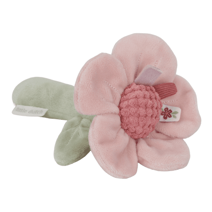 Rattle Toy Pink Flower