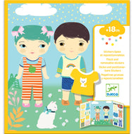 Creation for Toddlers - Reusable Clothing Stickers