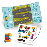 Creation for Toddlers - Reusable Car Stickers