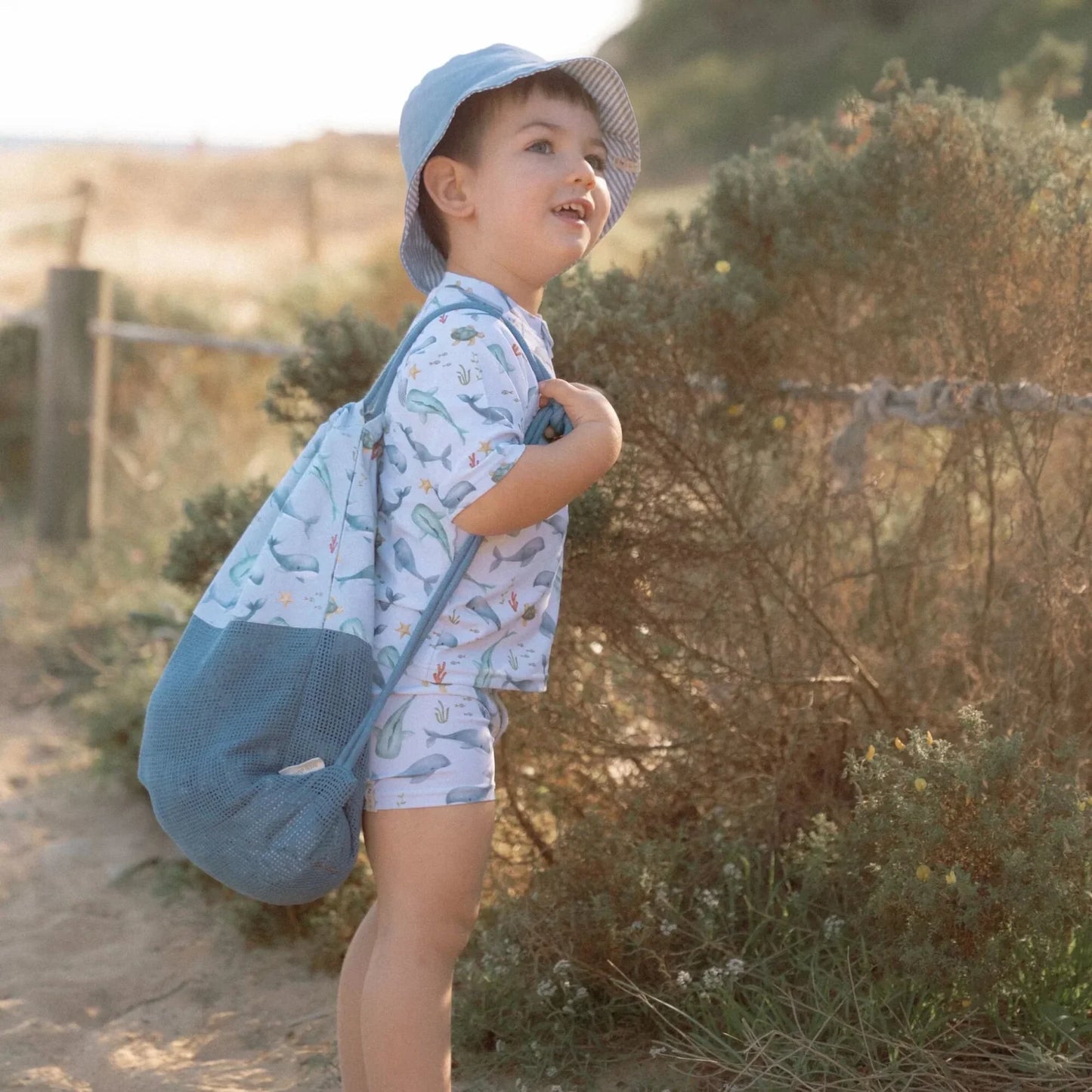 תיק חוף | כחול