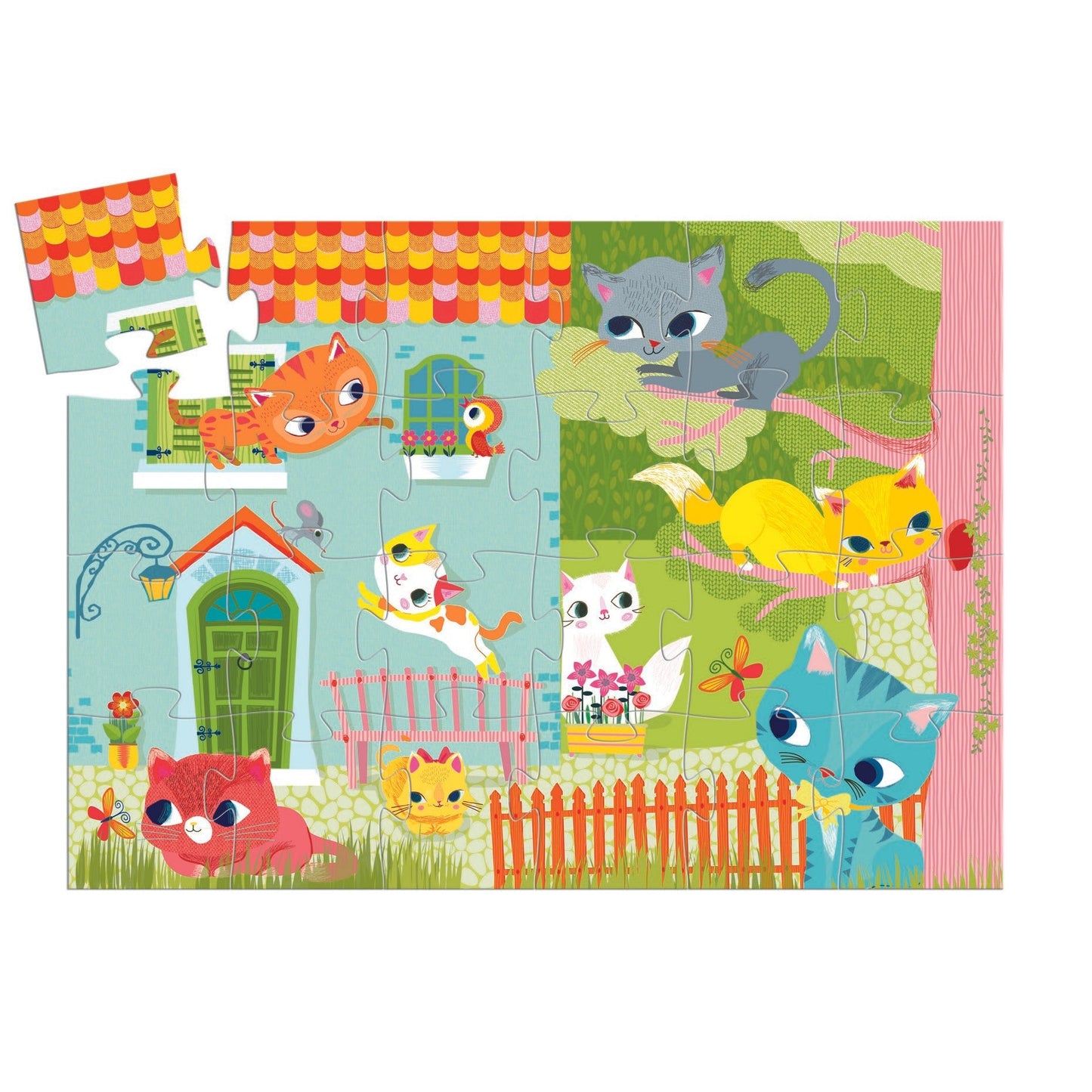 Puzzle 24 - Cat and Friends