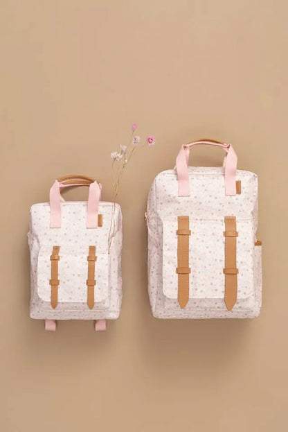 Large backpack – small flowers