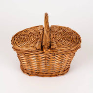 Tea set in a wicker basket – Friends Egmont