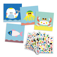Craft - Pictures from Sea Creature Stickers