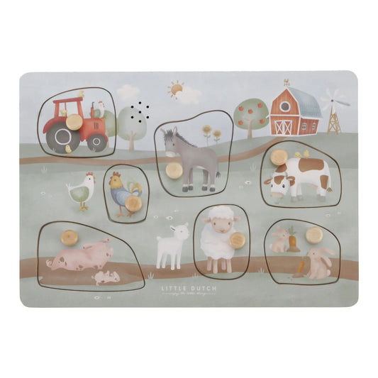 Wooden Sound Puzzle | Little Farm
