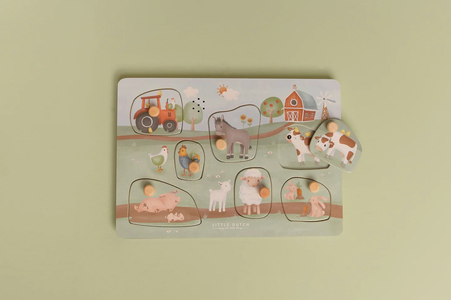 Wooden Sound Puzzle | Little Farm