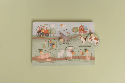 Wooden Sound Puzzle | Little Farm
