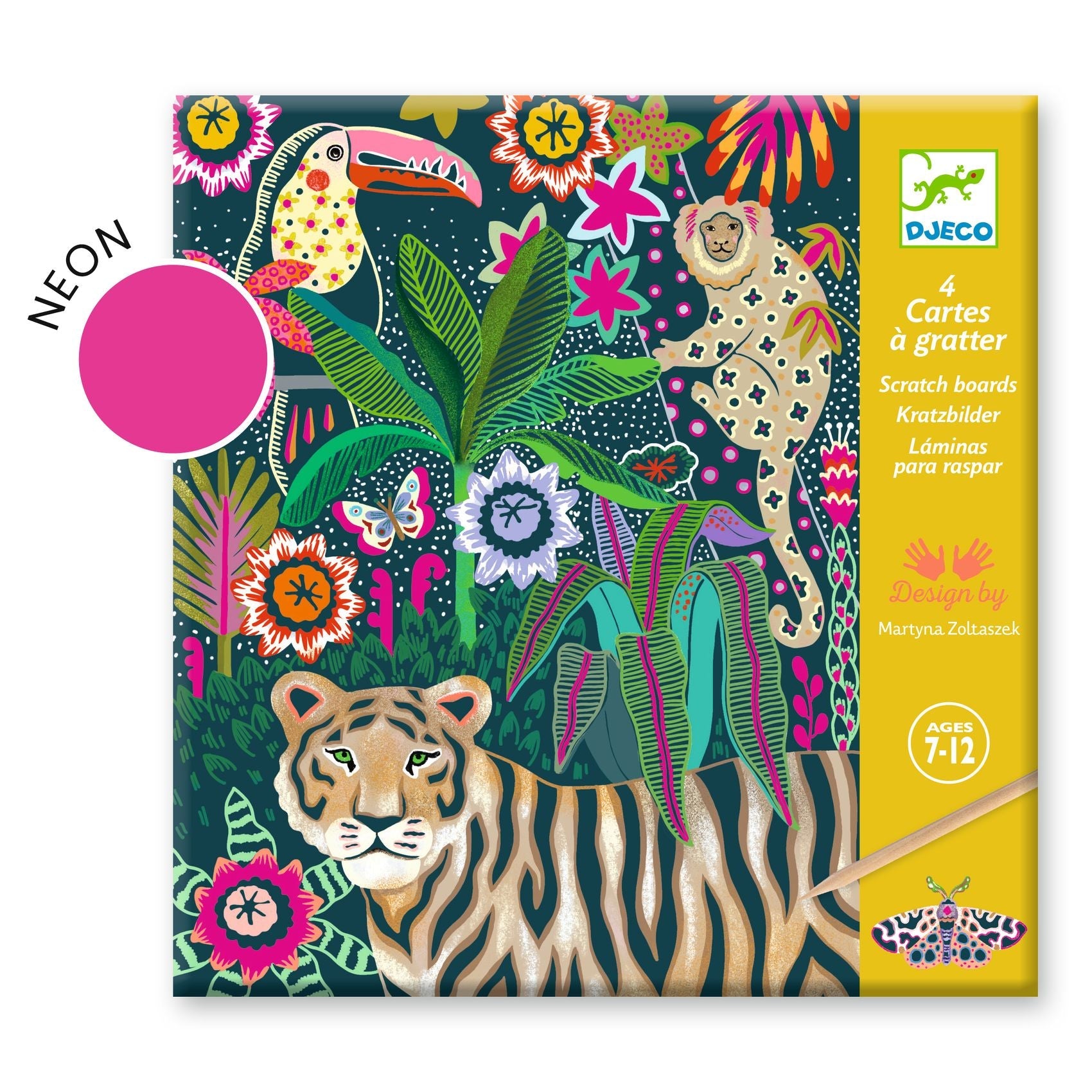 יצירה חריטה - רוקו ניאון