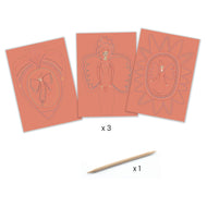 Creation Engraving - Angels