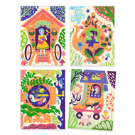 Creation Engraving - Surprising Houses
