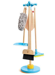 6-Piece Wooden Home Cleaning Tool Set Hape