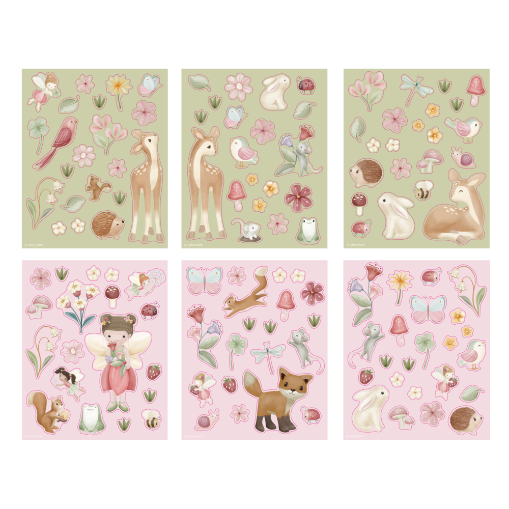 Sticker Set Fairy Garden