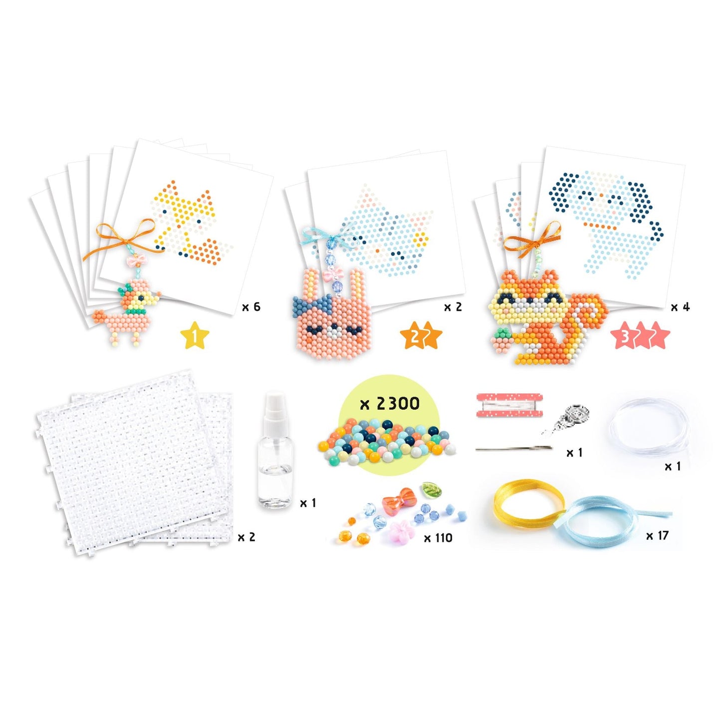 Creation - Large Set Water Beads Furry Friends