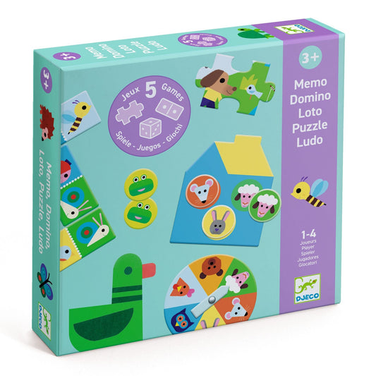 5-in-1 Game Set - On the Farm