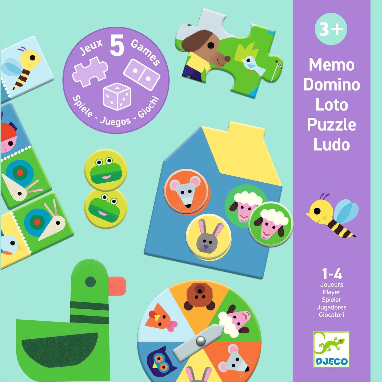 5-in-1 Game Set - On the Farm