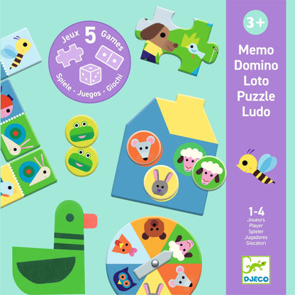 5-in-1 Game Set - On the Farm