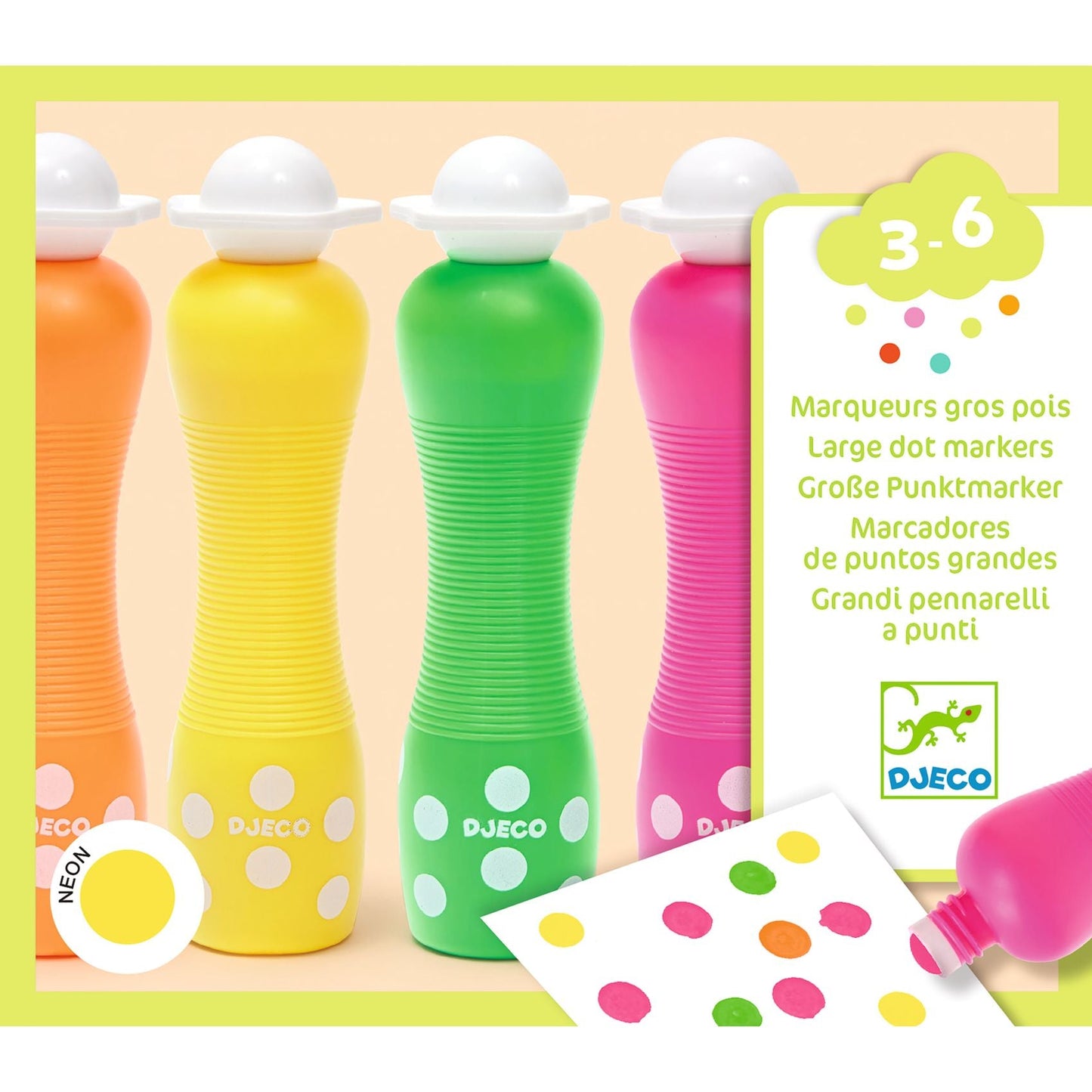 Creation Materials - Neon Markers for Little Ones