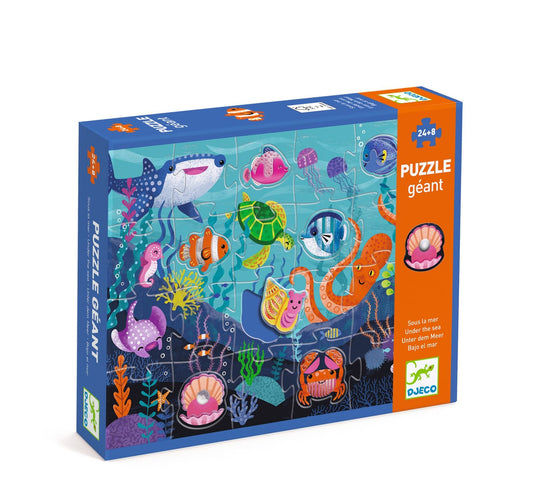 Floor puzzle - Water world 24 + 8