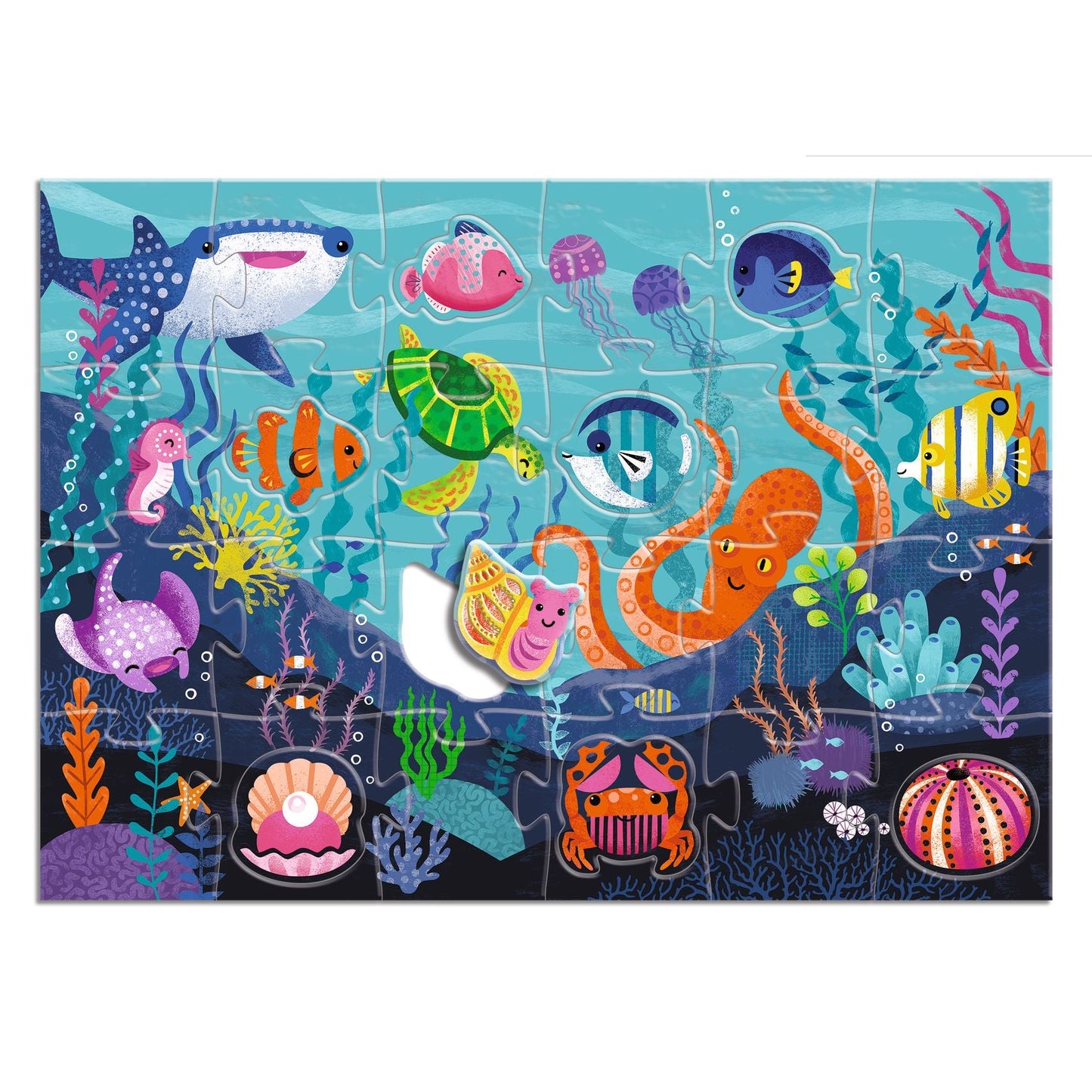 Floor puzzle - Water world 24 + 8