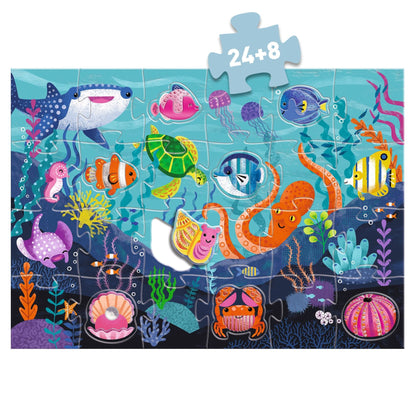 Floor puzzle - Water world 24 + 8