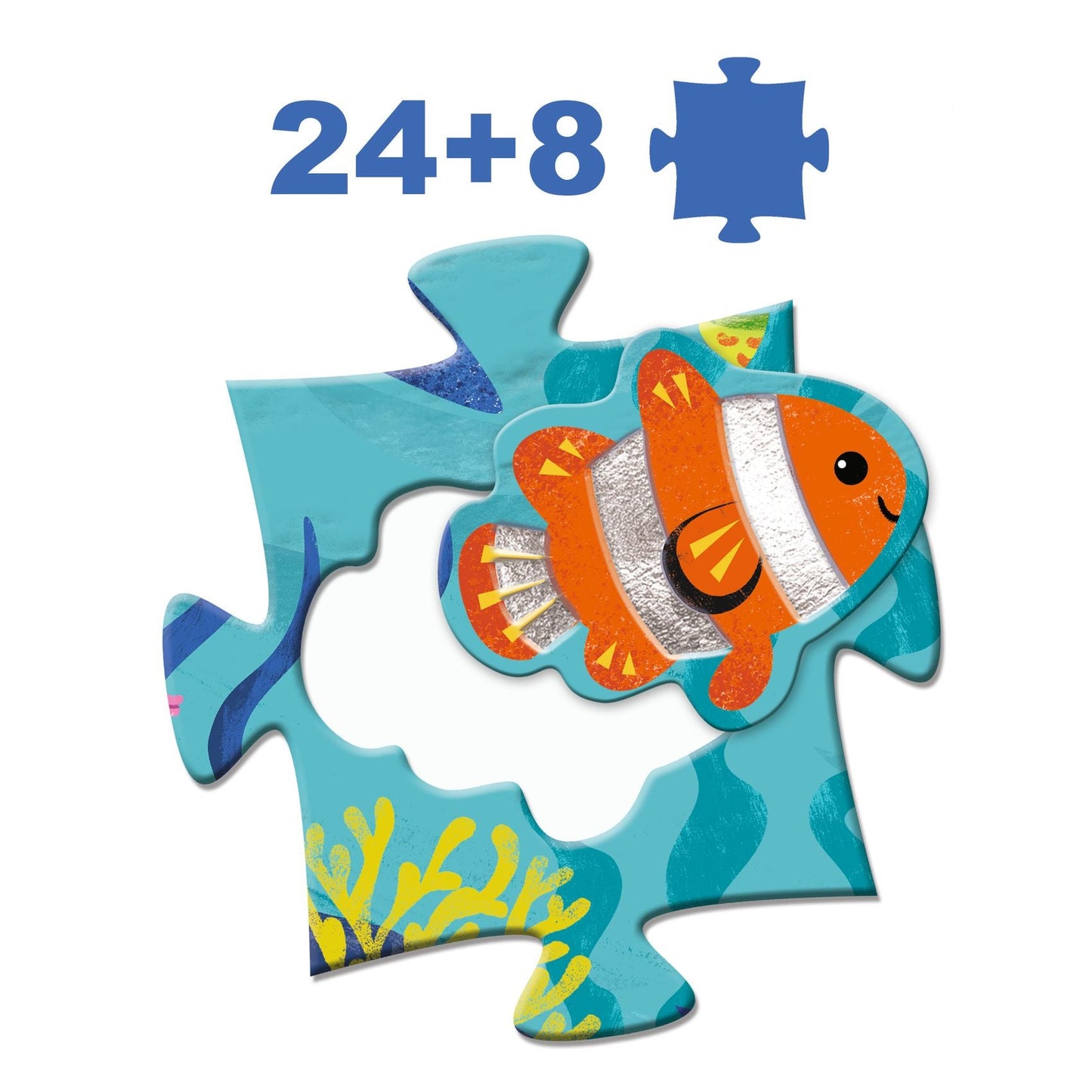 Floor puzzle - Water world 24 + 8