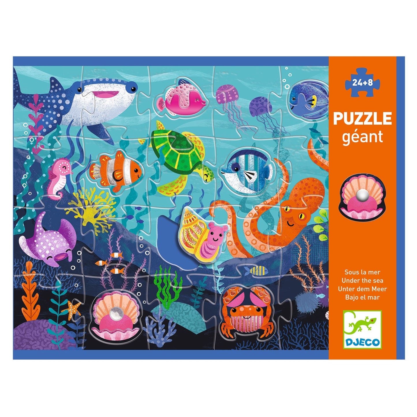 Floor puzzle - Water world 24 + 8