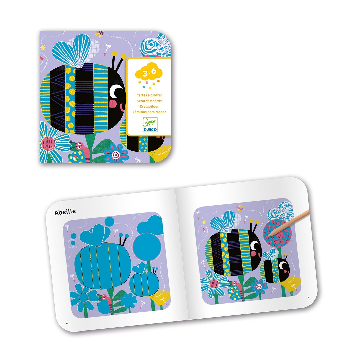 Creation for little ones - insect engraving