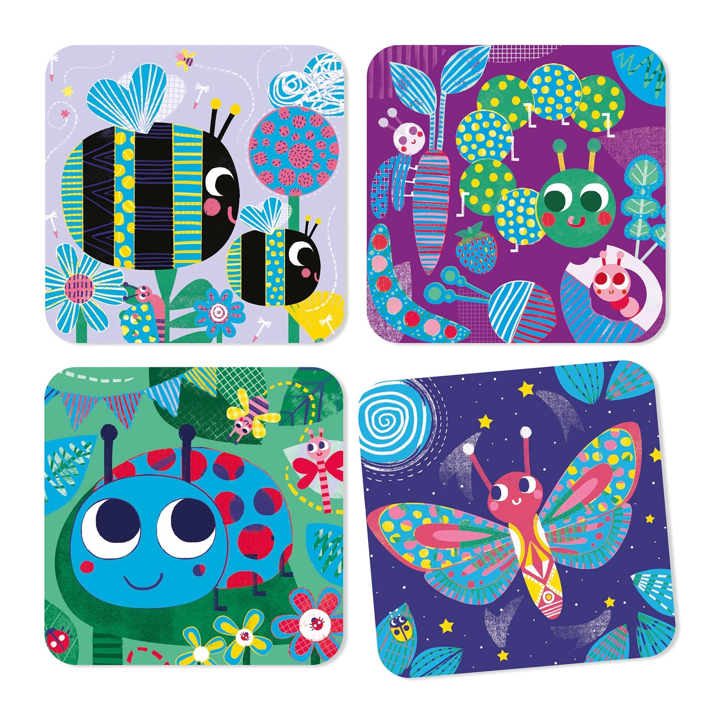 Creation for little ones - insect engraving